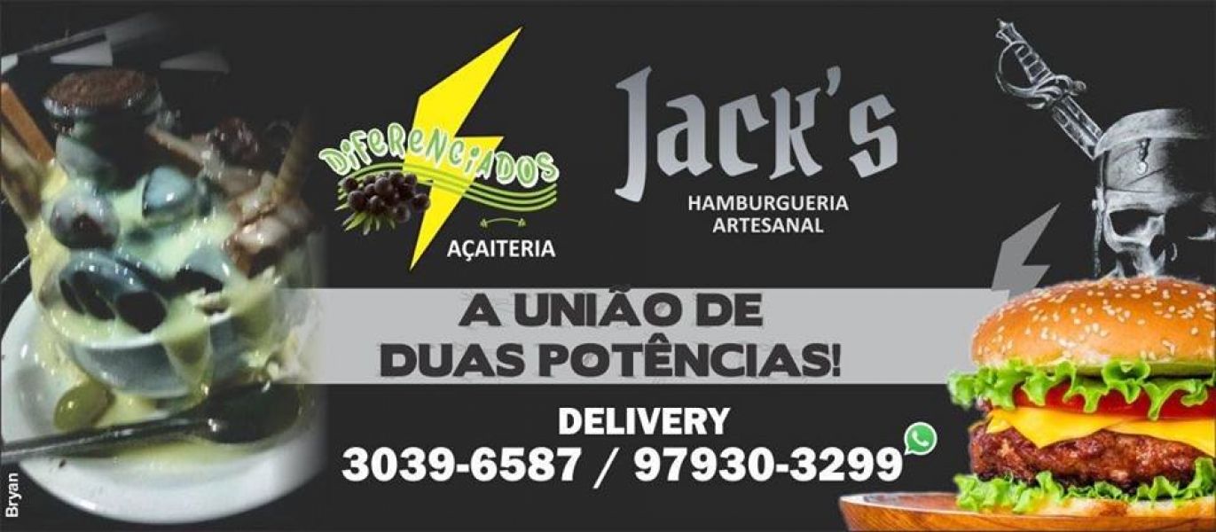 JacK's Diferenciados Hambúrguer Artesanal